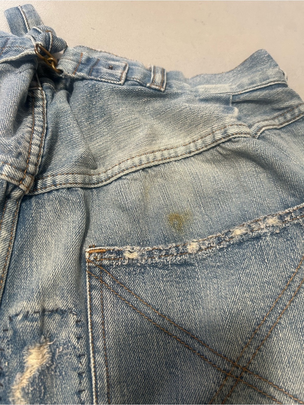 Magnolia Pearl Miner 213 Denim in Washed Indigo OSFM - Picture 9 of 13
